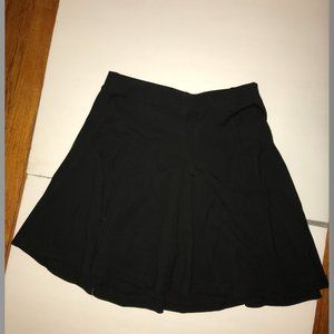 High wasted, basic, versatile flare Skirt